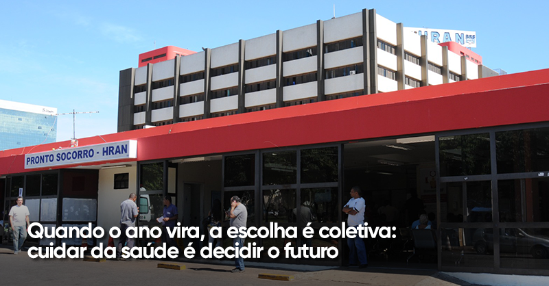 Quando o ano vira, a escolha é coletiva: cuidar da saúde é decidir o futuro